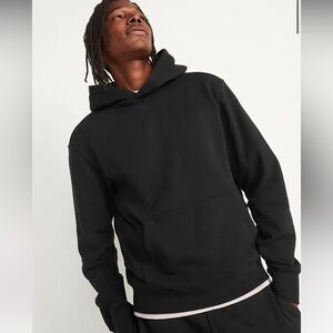 Old Navy Men’s Rotation Popover Hoodie Sweatshirt Black